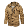 Jacket Men Cotton Casual Parkas Jacket Coat Men Brand Loose Parkas