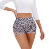 Camouflage Leopard Print Yoga Pants For Women High Waist Tight Shorts