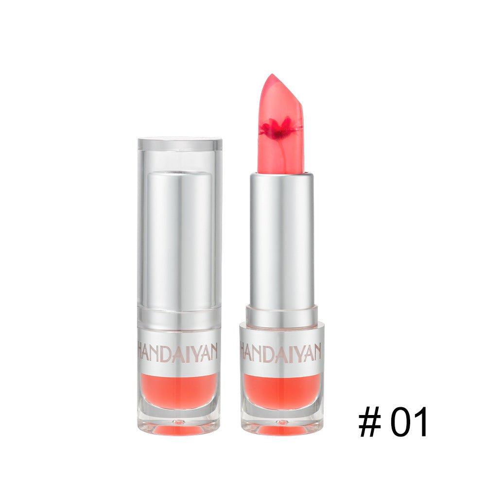 Flower Discoloration Moisturizing Lipstick