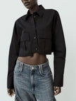 Women's Short Shirt With Pockets