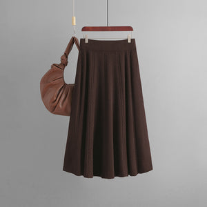 Mid-length Autumn And Winter Knitting Skirt