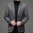 Young And Middle-aged Casual Woolen Coat Men