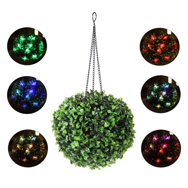 Garden Courtyard Decoration Pendant Light Plastic Rattan