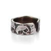 Skull Rhodium Plated Ring For Men