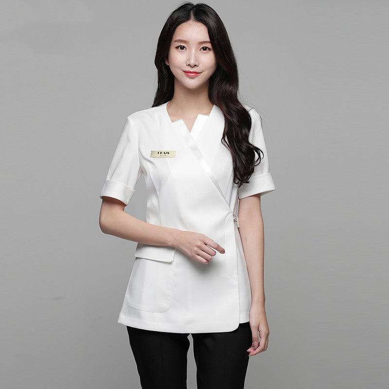 Korean Style Work Clothes For Beauty Health Technicians