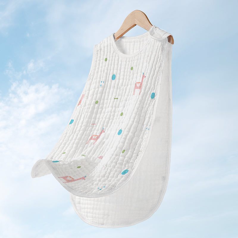 Cotton Gauze Sleeveless Vest Newborn Children's Sleeping Bag