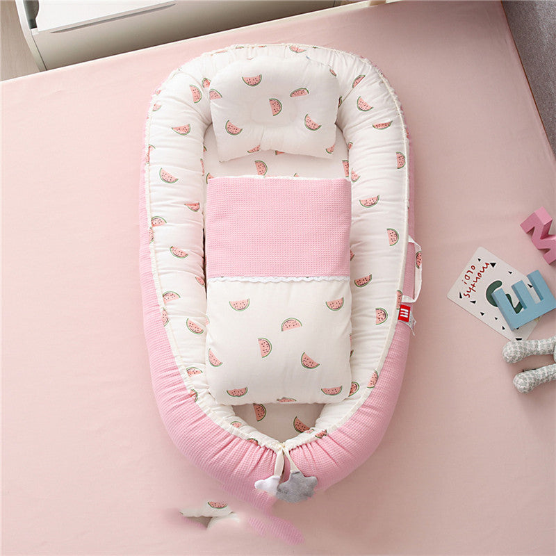 Honeycomb Breathable Portable Movable And Pressure-proof BB Bionic Bed For Newborns