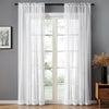 Modern And Simple Pure Color Cotton And Linen Window Screen