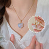 Fashion Moonstone Necklace For Cartoon Princess Love Girl Necklace Novelty Jewelry