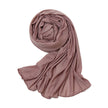 With Hat Monochrome Scarf Shawl Breathable