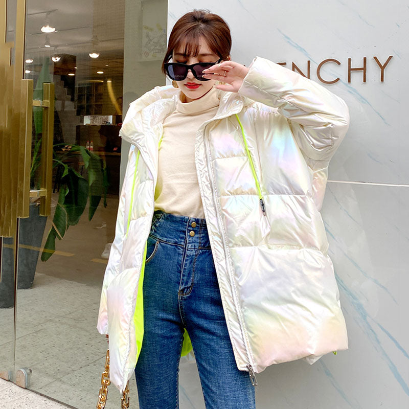 Disposable Colorful Cotton Coat Women Korean Cotton Coat