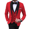 New Men's Suit Three Piece Business Suit