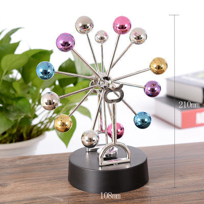 Newtons Cradle Steel Balance Ball Physics Science Pendulum Metal Craft Educational Toy