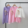 Parent-child Clothing Mother-child Hoodie Western Style Top