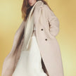 New Women's Solid Color Casual Long Lamb Wool Coat