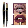 Matte Double-headed Lipstick Lip Liner Lip Lacquer