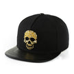 Skull Metal Logo Hiphop Hip-hop Cap