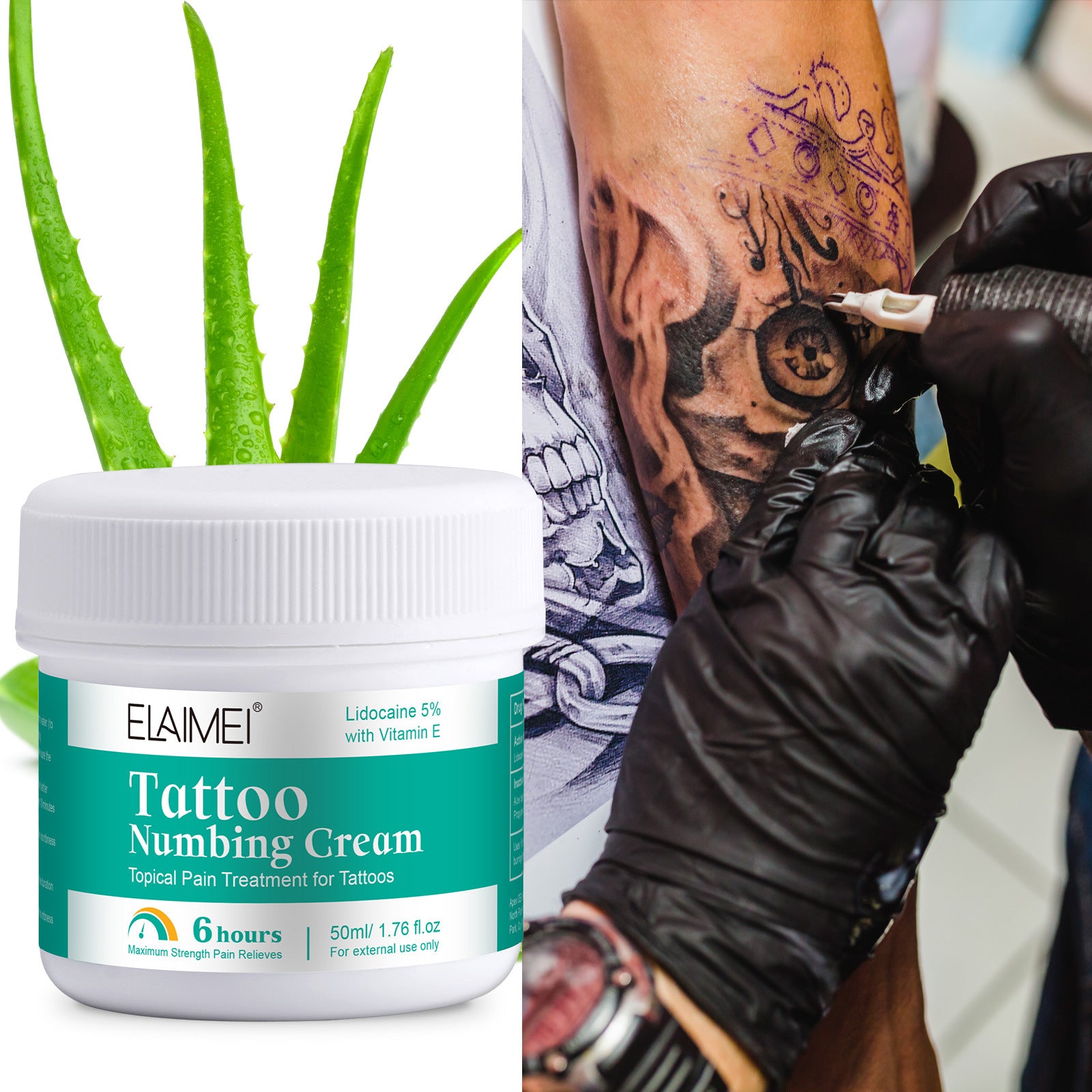 Soothing Gentle Moisturizing Auxiliary Cream Tattoo Care Cream