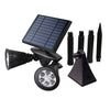 Outdoor Lighting Highlight Garden Light LED Solar Wall Lamp