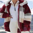 Fur Jackets Female Button Pockets Zipper Overcoat for women and men