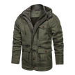 Jacket Men Cotton Casual Parkas Jacket Coat Men Brand Loose Parkas