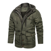 Jacket Men Cotton Casual Parkas Jacket Coat Men Brand Loose Parkas