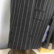 Men's Business Suit Striped Jacket