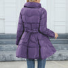 Newest Big Skirt Design Coat Winter Warm Slim-fitting Stand-collar