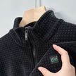 Fleece-lined Breathable Casual Sweatshirt Trendy Comfortable Long Sleeve Knitted Sweater