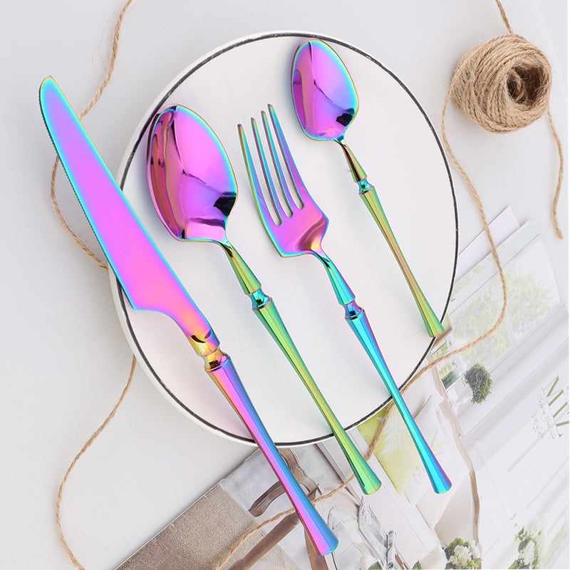 Fork Spoon Steak Cutlery Cutlery Four Piece Set