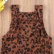 Baby Kid Girls Leopard Dress Sleeveless Casual