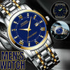 Men's Watch Waterproof Classic Relojes De Hombre Stainless Steel Quartz Luminous