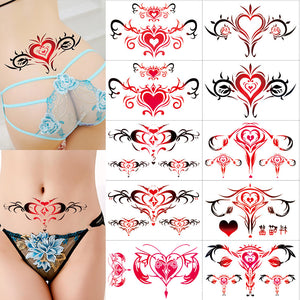 Temporary Fake Tattoo For Women Sticker Art Kit