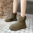 Plus Velvet Thick Warm Shoes Short Boots Martin Boots Women