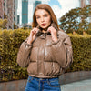 New Cotton Coat European And American Style Leather Jacket