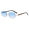 Fashion Frameless Polygonal Sunglasses