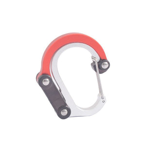 Hybrid Gear Clip - Carabiner Rotating Hook Clip Non-Locking Strong Clips For Camping Fishing Hiking Travel Backpack Out