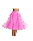 Women's Fashion Mesh Corset Pettiskirt