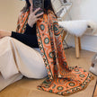 Cashmere Scarf Women Thickened Warmth Air-conditioning Shawl