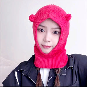 Funny Pullover Knitted Hat To Keep Warm