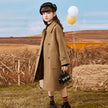 Girls' Woolen Coat Mid-length Autumn And Winter College Style