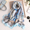 Women Shawl With Warmth And Sunscreen Silk Scarf