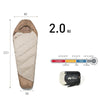 Sleeping Bag Mummy Outdoor Camping Thickened In Winter