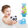 Baby Toddler Bath Toys Set Flower Waterfall Water Station Fun Bath Toy Set