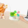 Windmill Funny Cat Stick Toy Desktop Grass Box Pet Toys