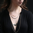 Vintage Multi-layered Ladies Necklace Sweater