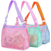 Powerful Storage Beach Toy Mesh Bag Kids Shell Collecting Bag Beach Toy- Swimming Accessories Bag Storage Net Toy