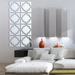 3D Creative Mirror Wall Sticker Acrylic Pattern Style