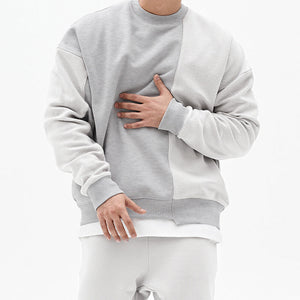 Large-size Youth All-match Drop-shoulder Pullover Top