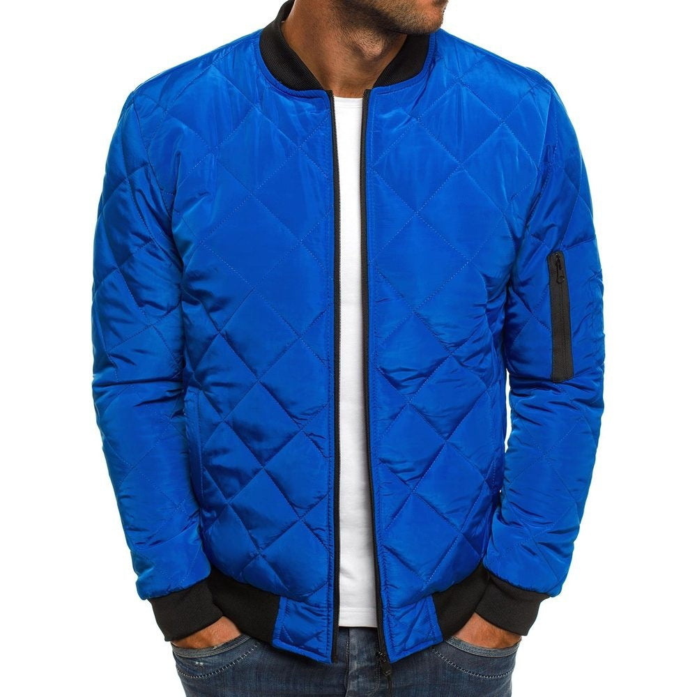 Diamond Stitched Small Padded Jacket